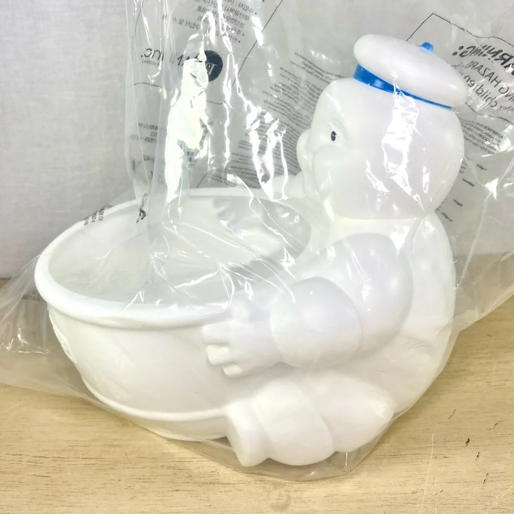 Ghostbusters Afterlife 2021 Mini Stay Puft Popcorn Bucket Cinemark SEALED & NEW - Picture 2 of 8